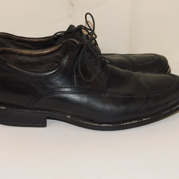 Johnston & Murphy Black Soft Leather Lace Up Dress Shoes Men\'s Size 10.5 M main image 8